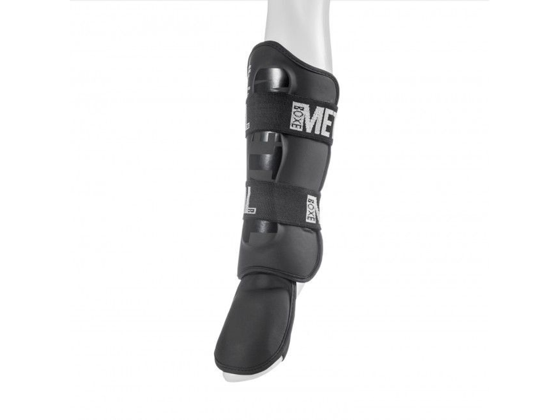 Espinilleras + protector de pie desmontable METAL BOXE