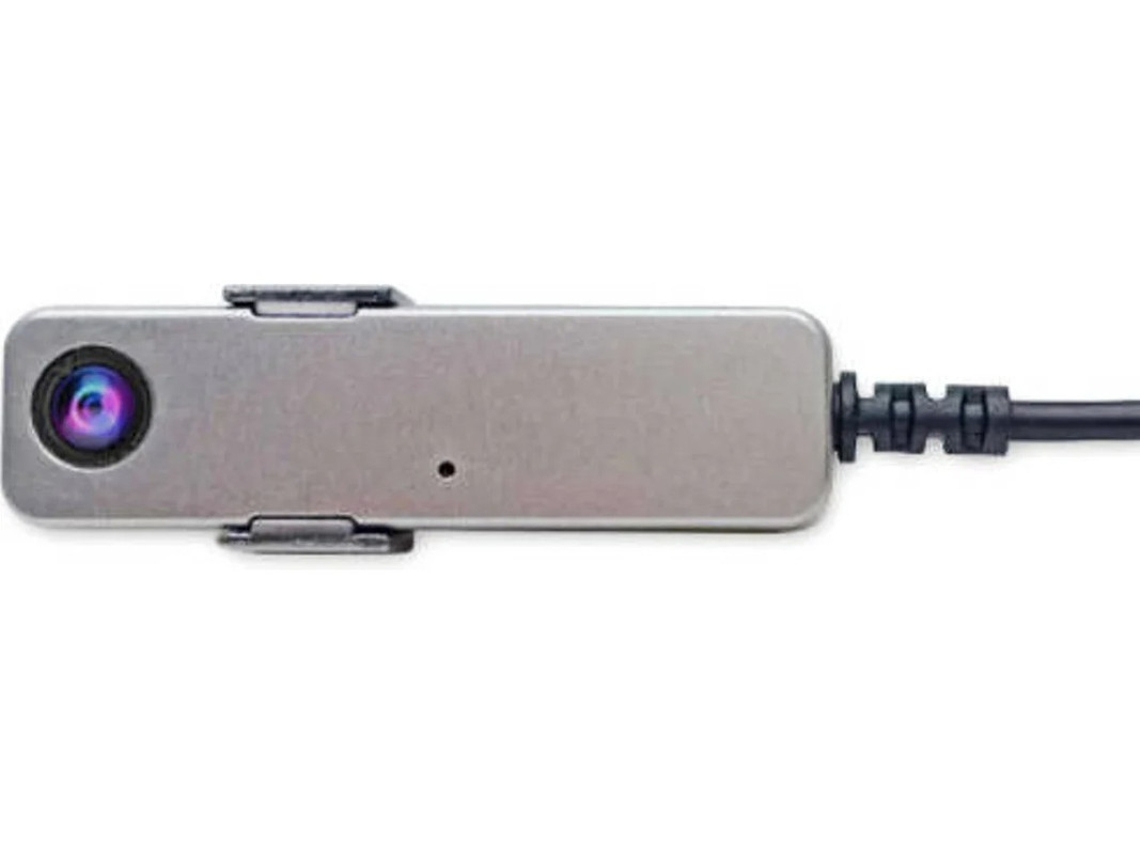 Cámara de grabación Bestvite Full HD con micrófono, compacta y portátil, ideal para transmisión en vivo y grabación de viajes (plateada)