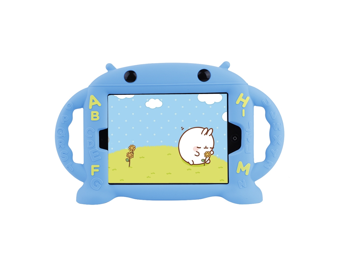 Funda de silicona suave para iPad Mini 1/2/3/4 (verde, impermeable y a prueba de golpes)