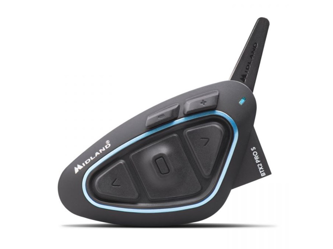 Intercomunicador de Moto MIDLAND BTX2 PRO S LR-SINGLE
