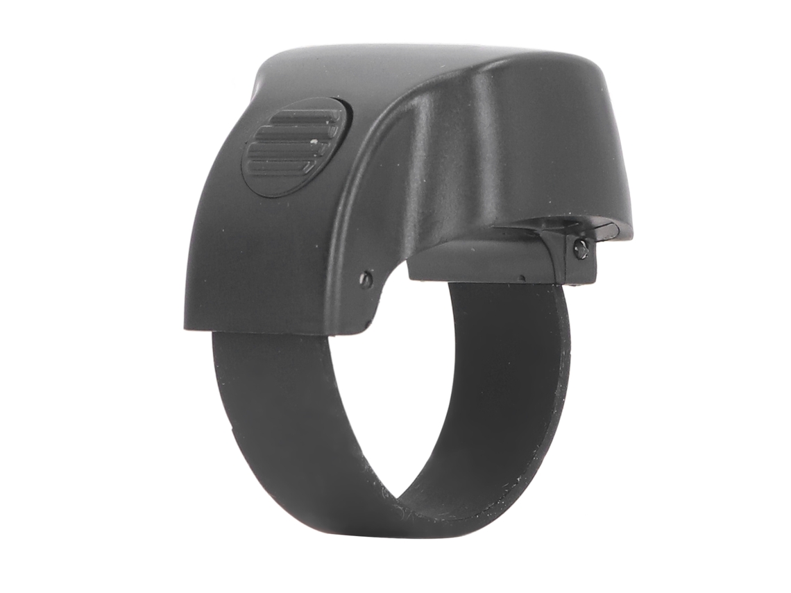 Control Remoto Bluetooth Para Selfie Anillo Giratorio Controlador De Cámara Móvil Negro
