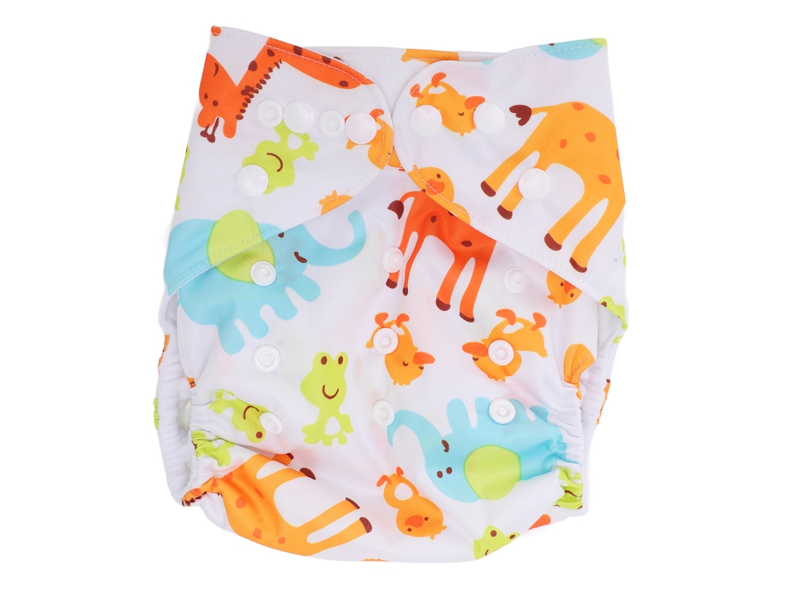 Pañal De Natación Reutilizable Y Ajustable Para Bebé Con Broches Y Capas Absorbentes Bl002