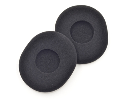 Substituição de protetores de ouvido de esponja para Logitech H800 Negro