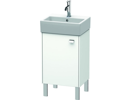 Mueble DURAVIT Brioso bajo mesada 43.4.0 x 33.9 cm 1 puerta con bisagra a la izquierda 1 balda de cristal para lavabo Vero Air 072445