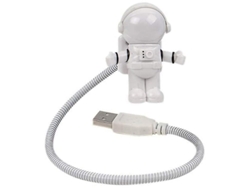 Lámpara Led Mini Usb Flexible Con Diseño De Astronauta Para Portátil Oficina Viaje