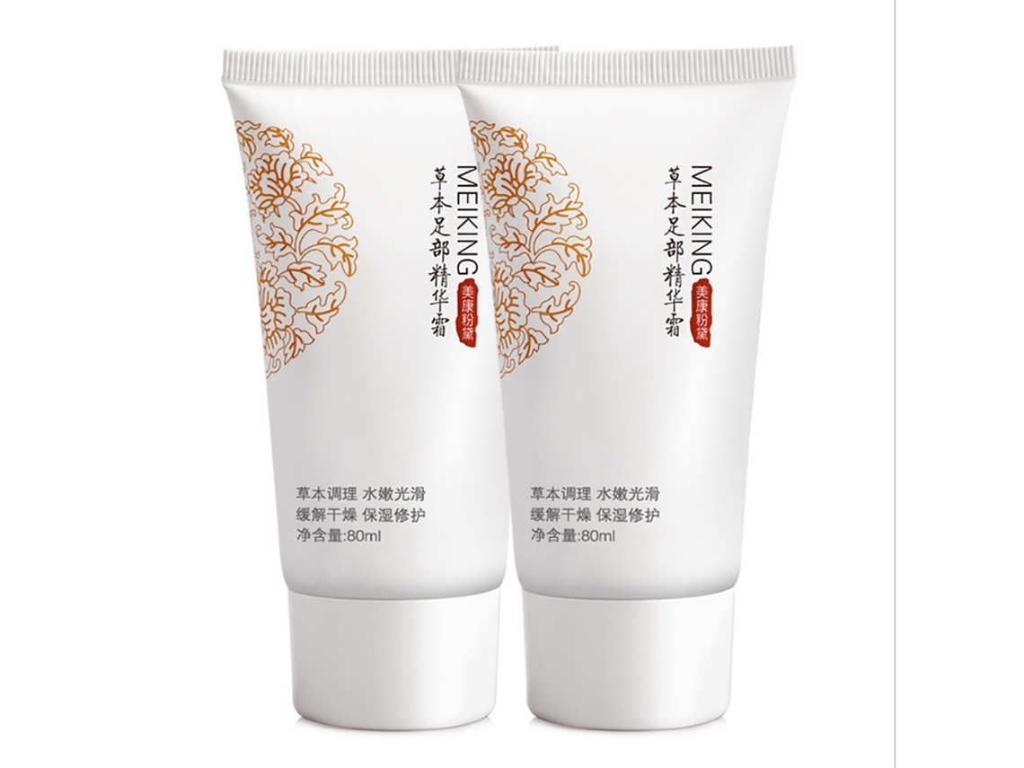 Crema exfoliante para pies para eliminar las células muertas de la piel y prevenir la sequedad
