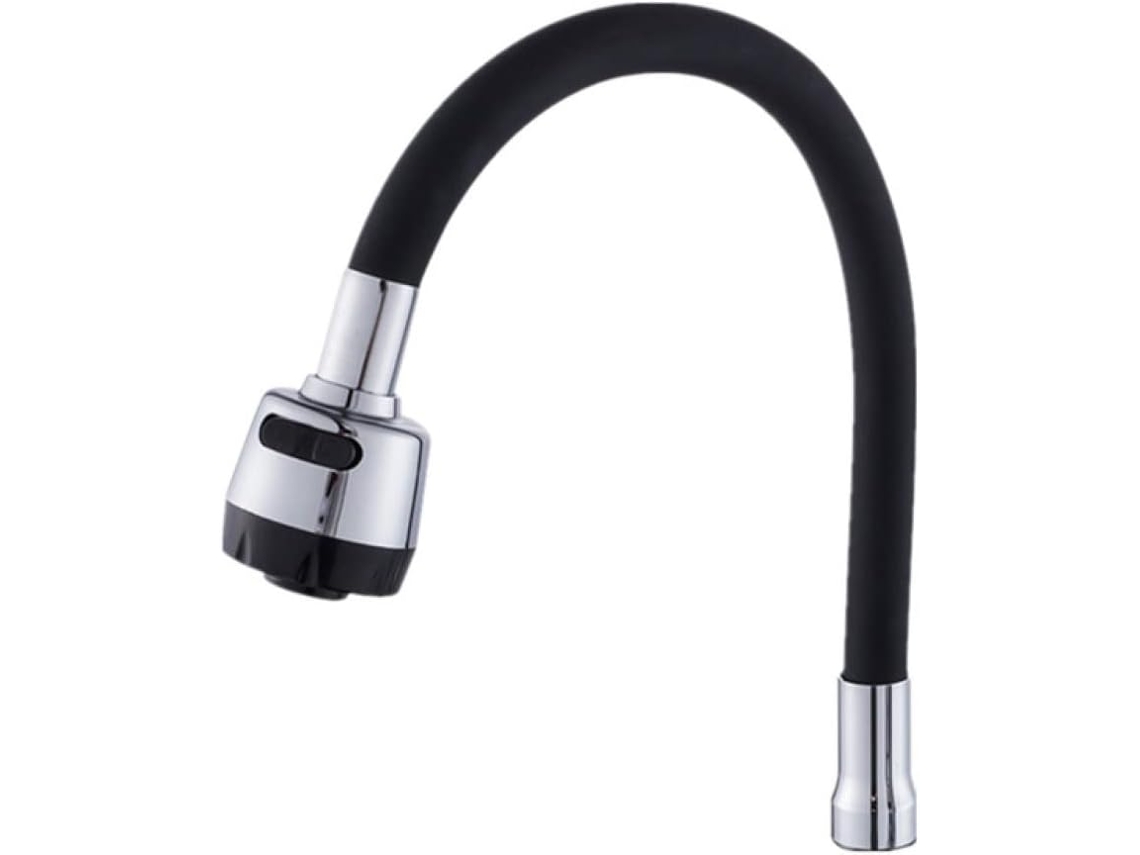 Grifo De Cocina Giratorio De 2 Vías Con Suministro Flexible De Agua Fría, Para Montaje En Superficie.