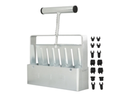 Herramienta Manual Para Bloques De Tierra De Jardín Con Mango Cómodo, Ideal Para La Preparación De Plántulas Y Esquejes.