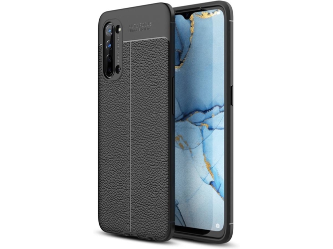 Funda Oppo Find X2 Lite PHONESHIELD Rugged Leather Negro