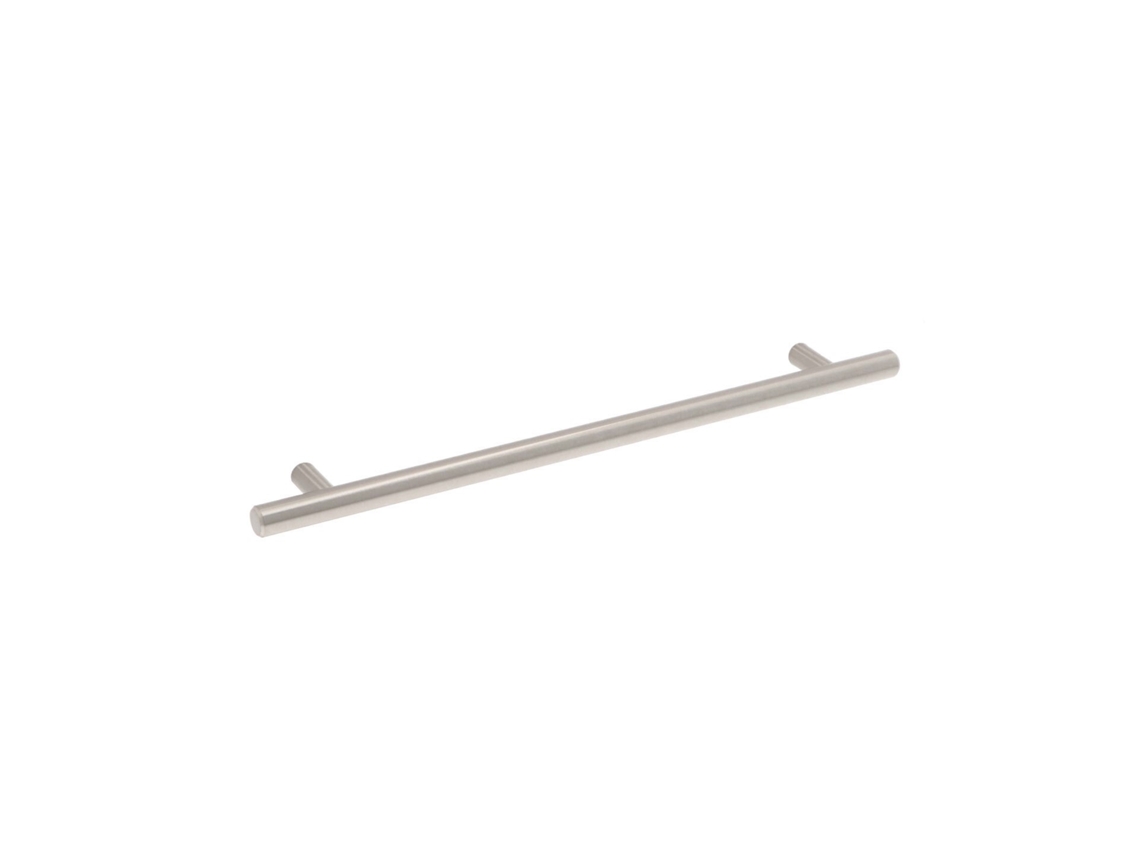 Tirador Para Mueble En Acero Distancia Entre Ejes 224mm Acabado Níquel Satinado Lote De 6