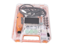 Kit de herramienta rotativa portátil de 30000 rpm y 200 W con 93 accesorios.