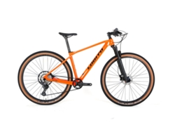 Bicicleta De Montaña De Carbono Rígida LOBITO Mt10 Gris Talla 15 (S)