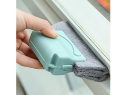 Cepillo De Limpieza Para Ranuras De Puertas Y Ventanas Con Espátula De Pp. Eficaz Para La Limpieza Del Hogar.
