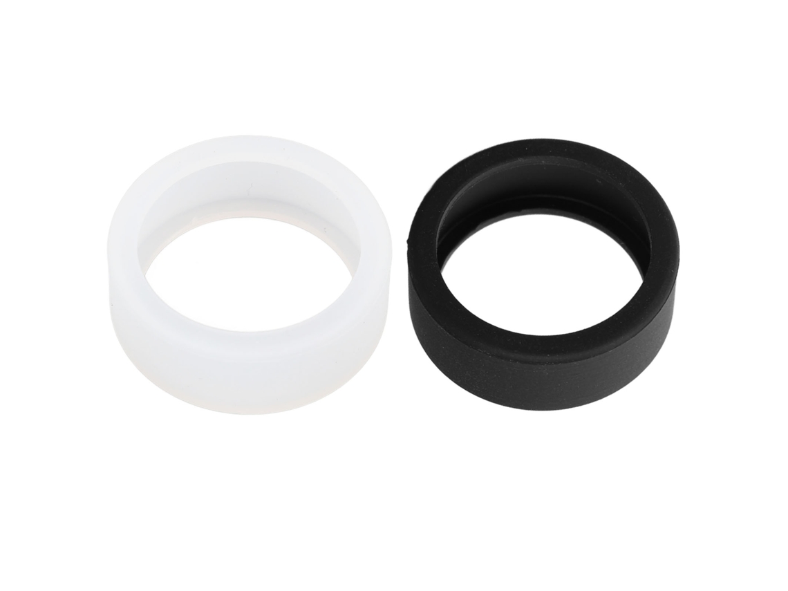 Baoj-capa De Silicone Para Anel Inteligente Protetora Preto Branco S