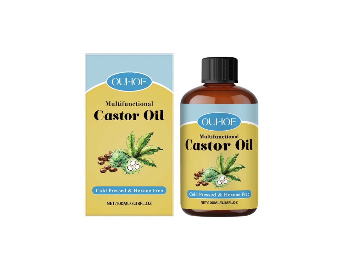 Aceite de ricino orgánico Worten 100% puro y natural