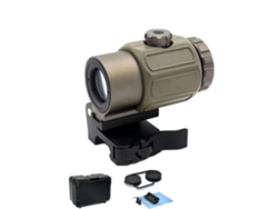 Telescopio de aumento fijo 3x 5x, desmontaje rápido, G33 Tan OEM