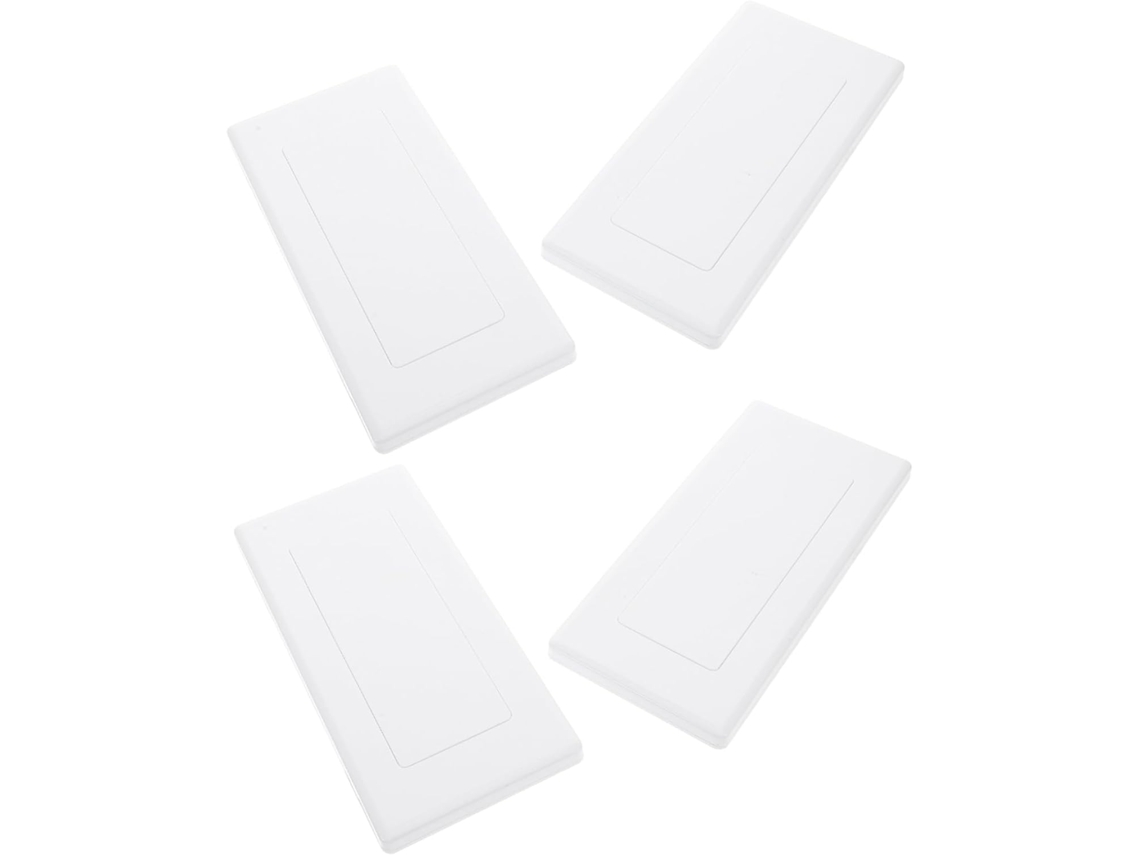 Juego De 4 Tapas De Plástico Para Enchufes Eléctricos De Pared