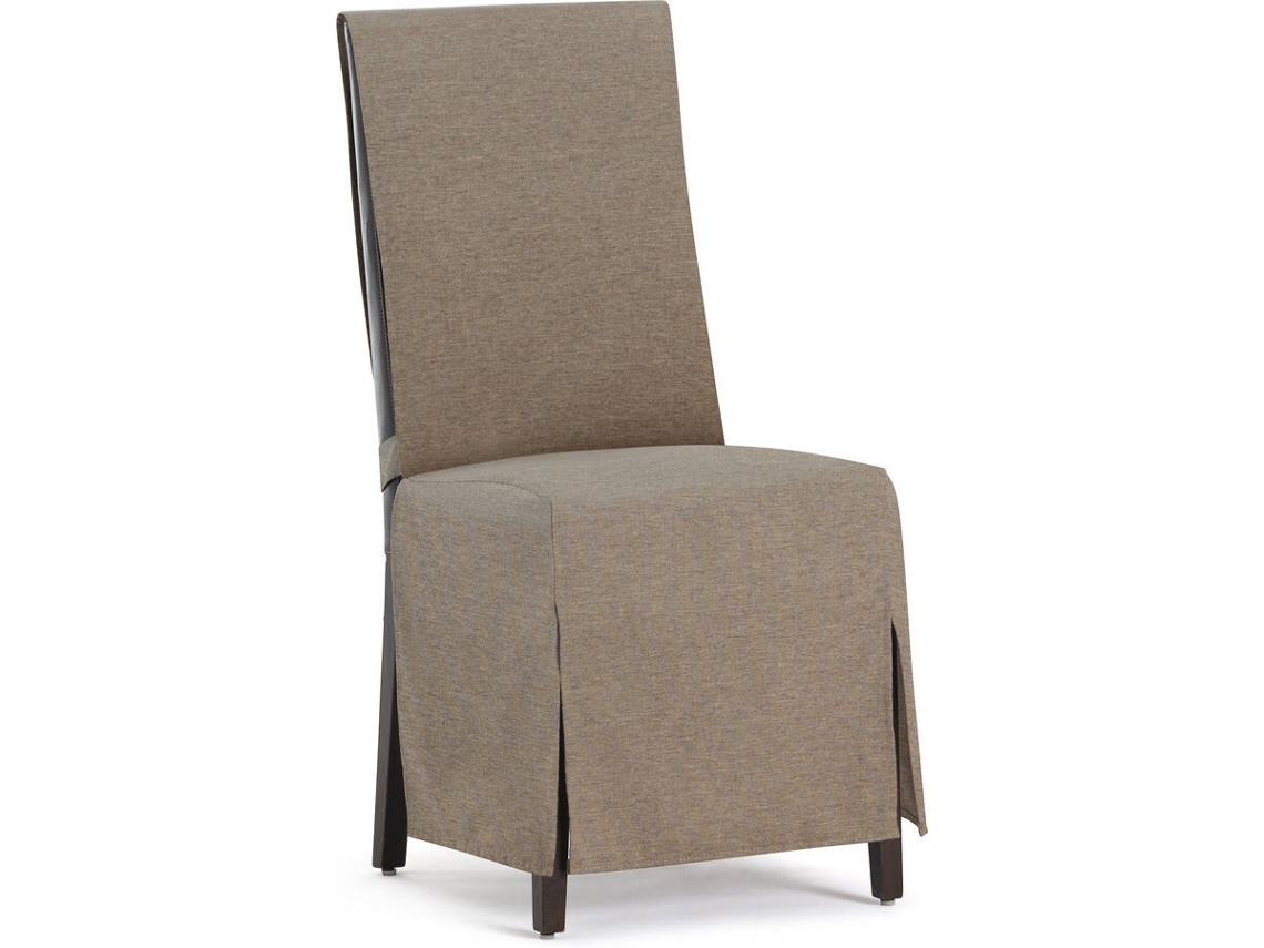 Funda de Silla EYSA Premium Valeria Pack de 2 Fundas Universal (45 x 40 x 135 cm - Poliéster y Algodón - Beige)
