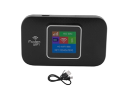 Roteador Portátil Com Slot De Sim Cartão 4g Hotspot Móvel Sem Fio Estável Para 8-10 Usuários