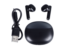 Fones De Ouvido Sem Fio Bluetooth 5.3 Com Redução De Ruído Ipx5 Estilo Moderno Para Esportes Viagens Diário Preto