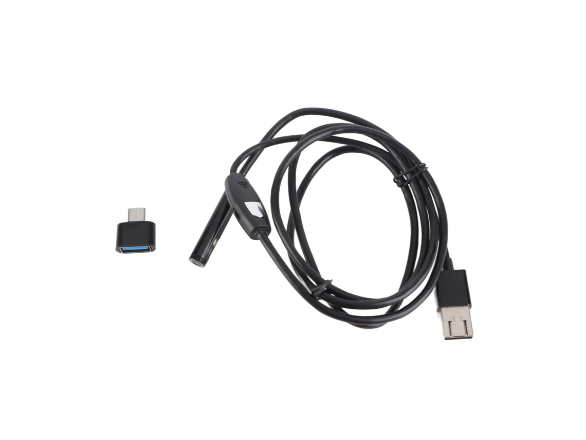 Endoscopio Usb Industrial De 8 Mm, 1080p, Ip67, Resistente Al Agua, 1 Metro (3,3 Pies) Para Reparaciones De Automóviles.
