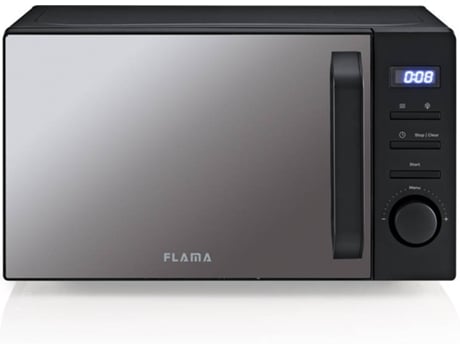 Microondas FLAMA 1833FL (20 L - Sin grill - Negro)