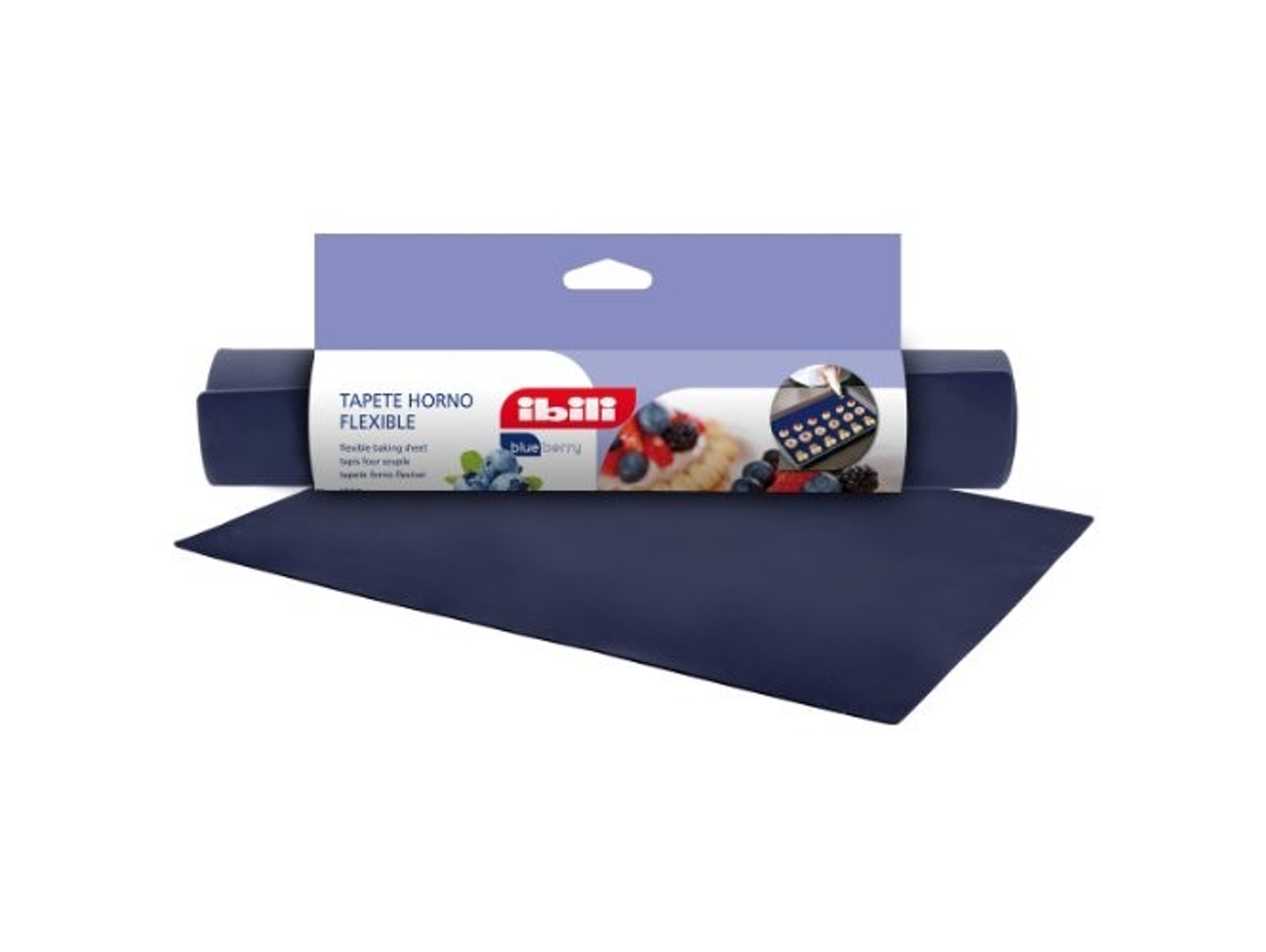 Tapete de Silicona Horno IBILI Blueberry (40 x 30 cm)