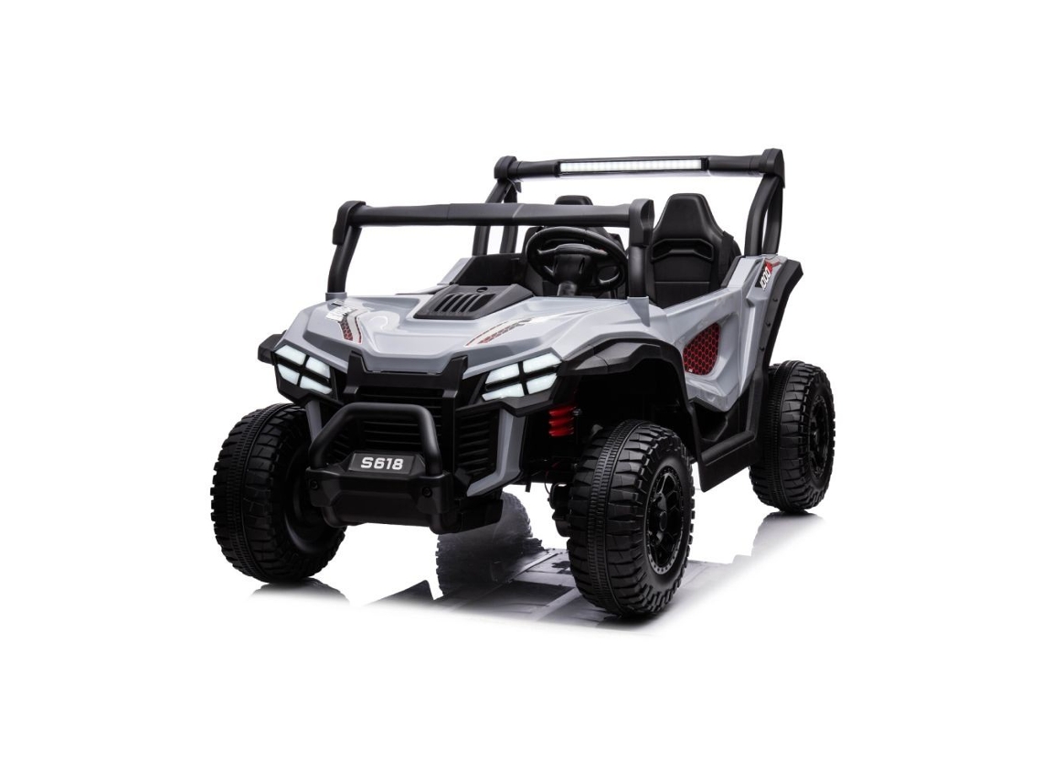 Coche eléctrico biplaza Chipolino Grey Buggy Magnum