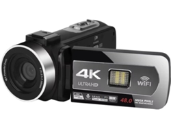 Cámara De Video 4k, Videocámara Digital De 48 Mp, Visión Nocturna, Wi-fi, Cámara Web Para