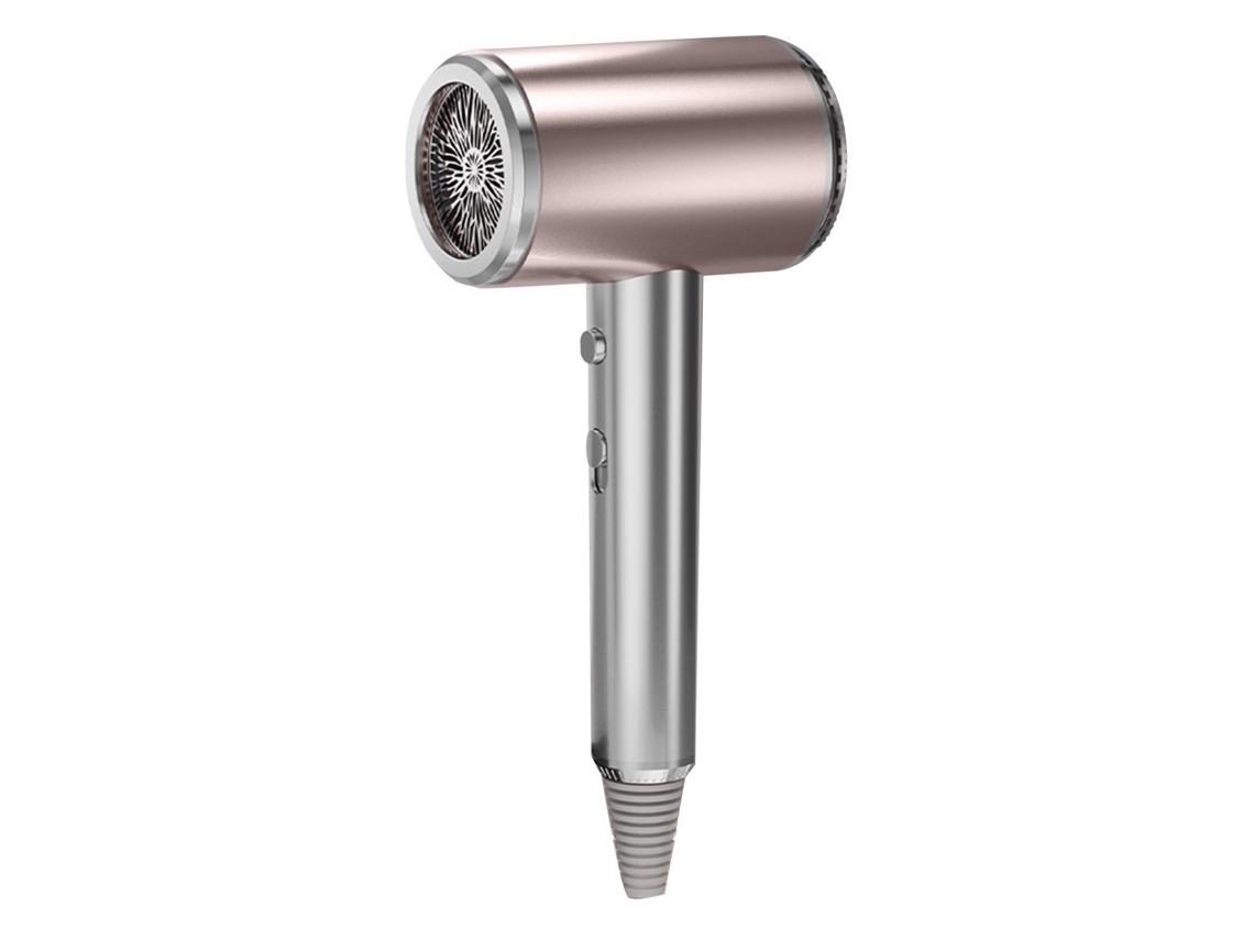 Secador De Pelo De Iones Negativos Potente Luz Azul Cuidado Silencioso Para Hogar Y Salón