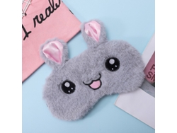 Antifaz Para Dormir Con Diseño De Conejo Gris*
