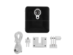 Cámara De Seguridad Inalámbrica Wifi 1080p Hd Visión Nocturna Ángulo Amplio Detección De Movimiento Para Hogar Interior