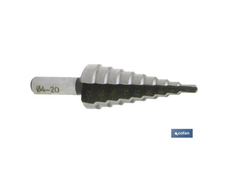 Broca escalonada hss - taladro 30-40