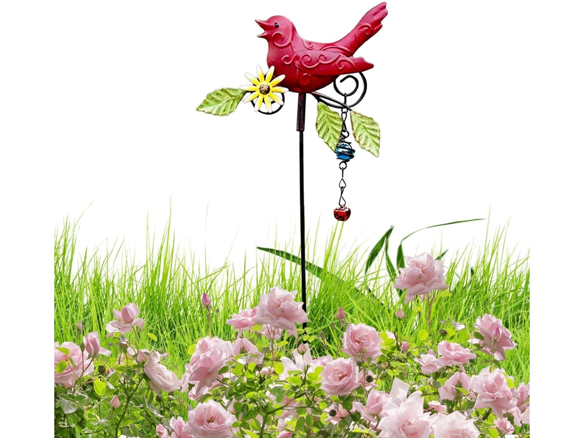 Decoración Genérica Para Jardín Estética Con Forma De Pájaro - Estaca Para Jardín Con Forma De Pájaro Para Exteriores -