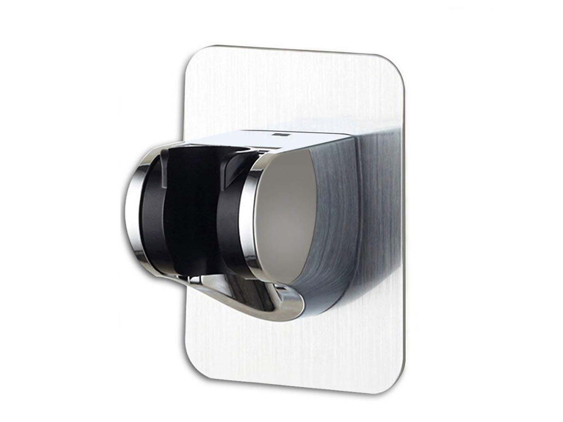 Soporte de cabezal de ducha ajustable autoadhesivo con adhesivo 3M, reutilizable, resistente, impermeable, para montaje en pared, para baño
