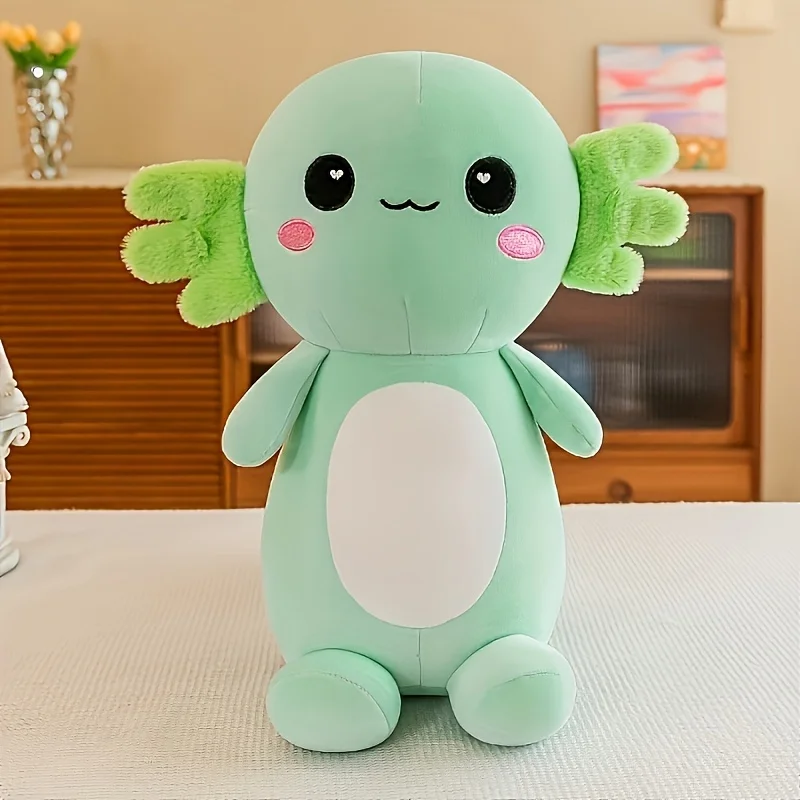 (verde, 40 Cm) Peluche De Ajolote Mexicano, Lindo Y Suave, Regalo De Cumpleaños Perfecto.