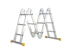 Escalera multiposicional aluminio 6 rotulas 12 peldaños