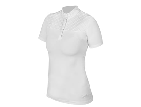 Polo de Mujer SOLID Competición Polygiene Horka Classy Blanco (XL)
