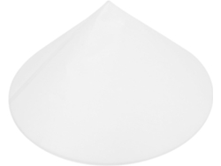 Elegante Bombilla De Tela E27 Para Hotel, Diseño Blanco.