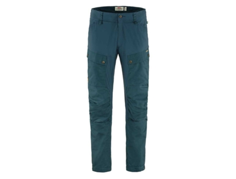 Calça FJÄLLRÄVEN Calça Keb Azul 46 / Regular Homem