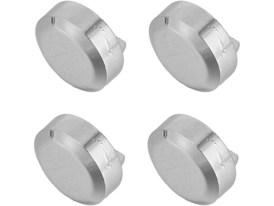 Juego de clips de fijación metálicos para baño
