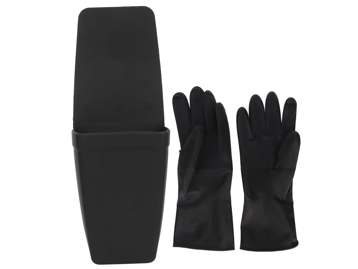 Bolsa De Silicone Resistente Ao Calor Com Luva Para Armazenamento De Chapinha E Prancha De Cabelo Com Ventosa