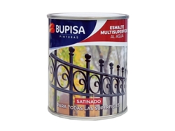 Esmalte Multisuperficies Al Agua Satinado Colores 750 Ml (Verde Mayo)