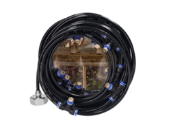 Kit De Nebulización Para Jardín Y Patio Con Sistema De Enfriamiento, 8m/10m/18m/23m, Aspersor De Agua Para Exteriores De 1/2".