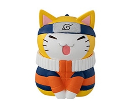 Tokoh anime naruto hatake kakashi haruno sakura gaara mainan versi kucing kawaii pvc model ornamen boneka hadiah untuk anak-anak