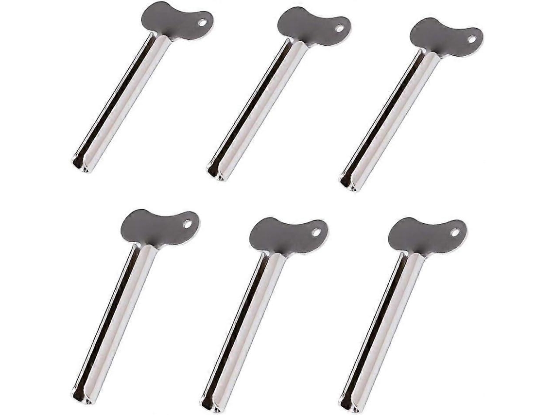 Exprimidor de pasta de dientes de acero inoxidable Rosewell (6 piezas)