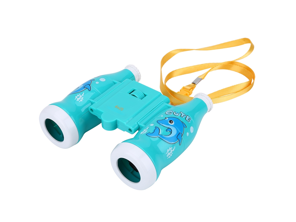 6 miniprismáticos ligeros para niños - Azul - Juguete educativo