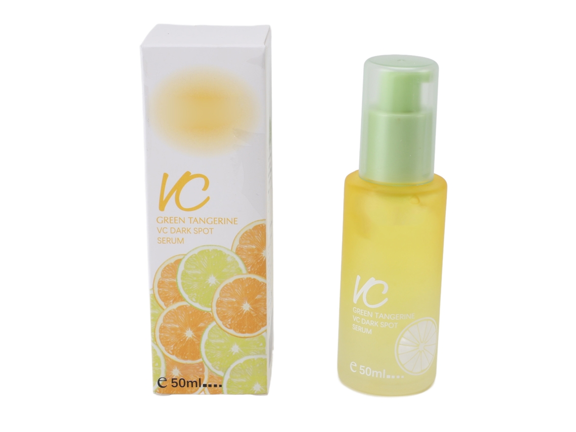 Sérum de vitamina C con mandarina verde 50 ml, hidratante y antimanchas.