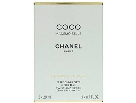 Perfume CHANEL Coco Mademoiselle Edp Recargas 3 De (20 ml)