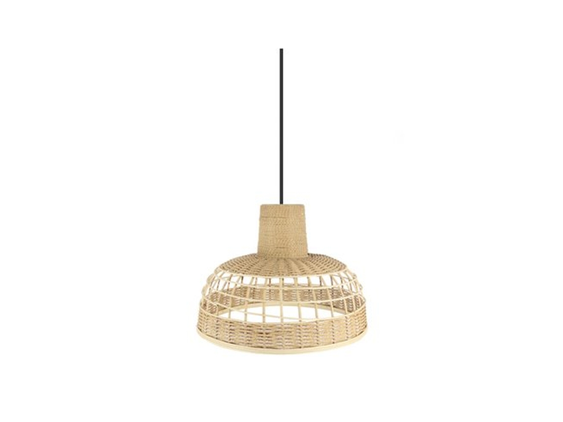 Colgante Bambu Braganza Neg/natural 1xe27 Regx42x 42cm